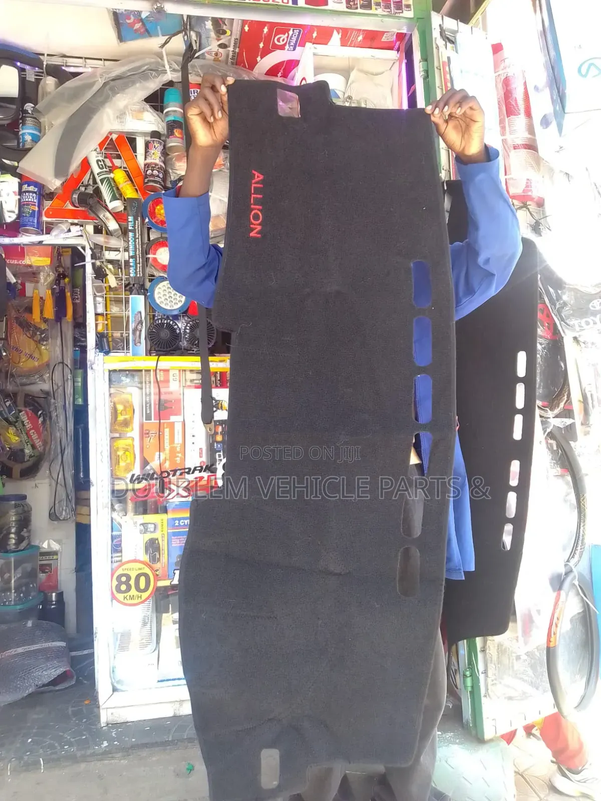 Customised Dashboard Cover/Mat Toyota Allion 2012-2018 UV Protection