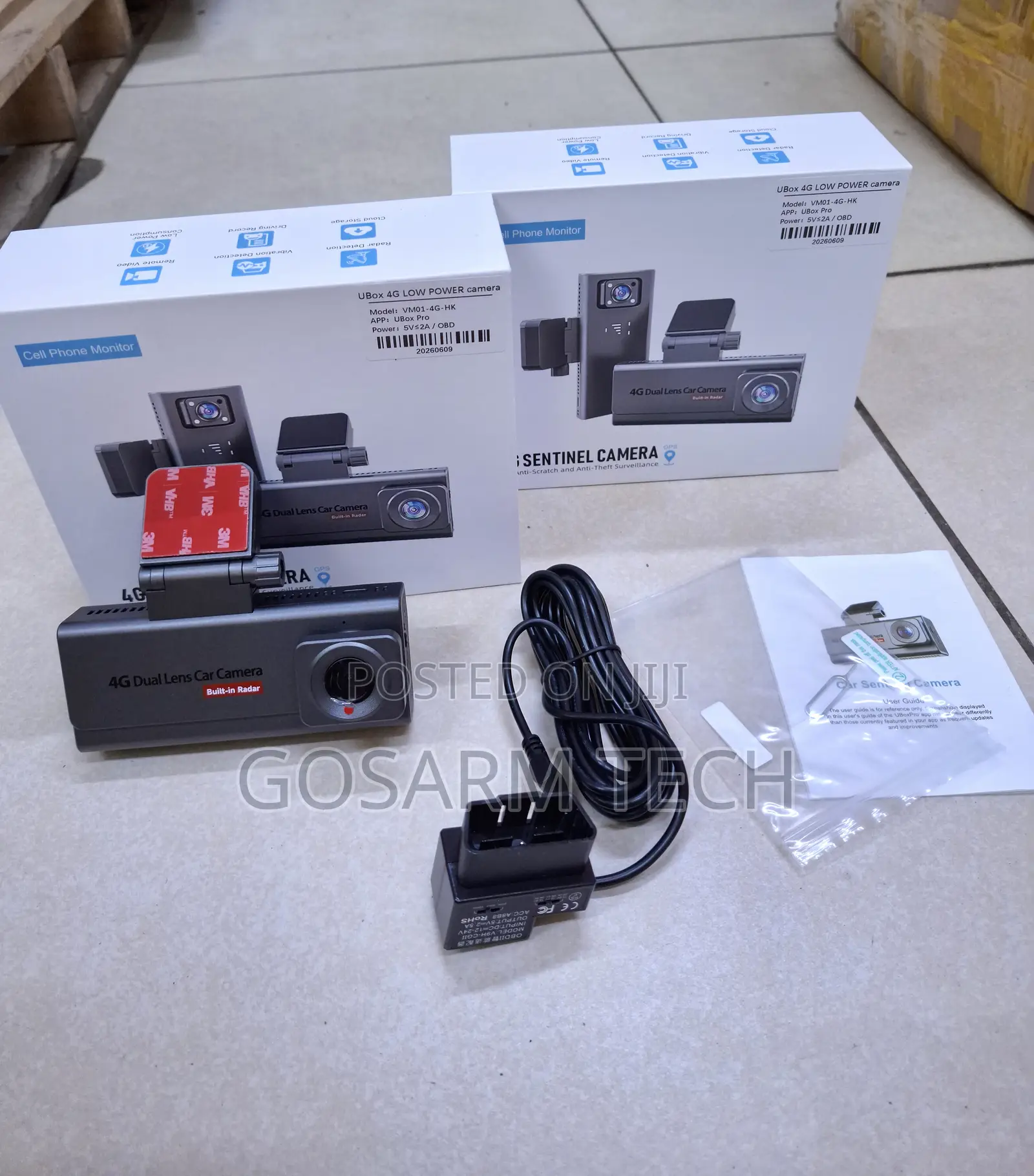 4G Sentinel Dual Camera 4G Vehicle Dashcam
