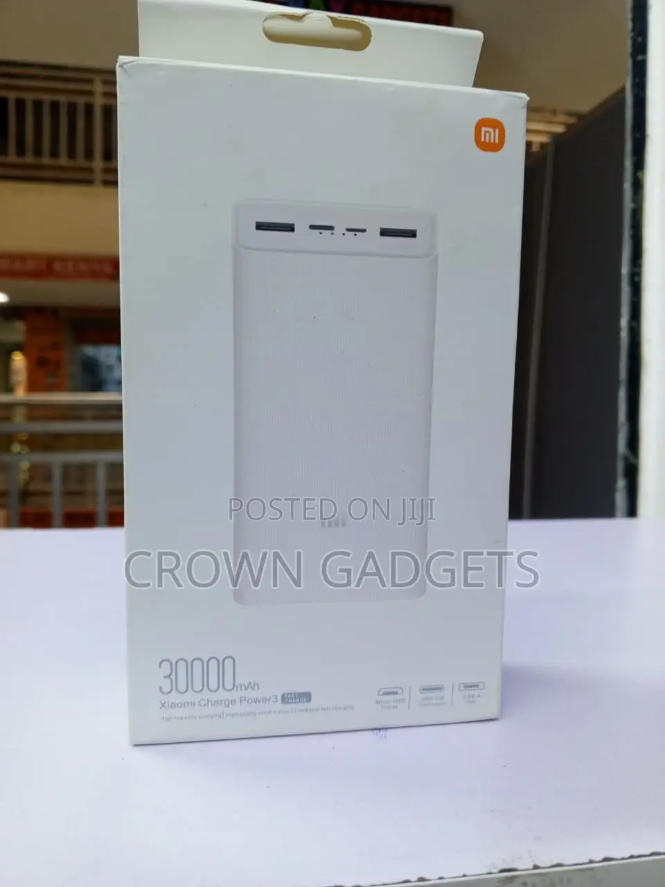 Mi 30000mAh Portable Charger High Capacity Power Bank