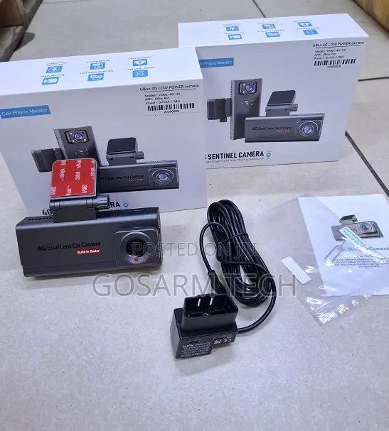 4G Sentinel Dual Camera 4G Vehicle Dashcam