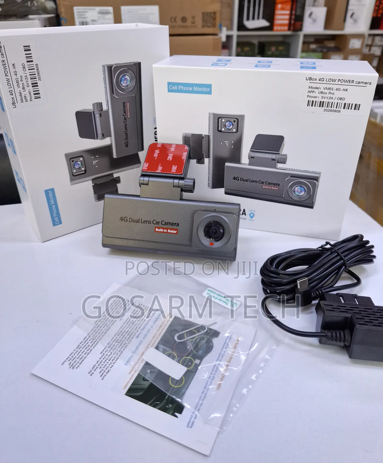 Ubox 4G Car Security Dash Camera Car Camera