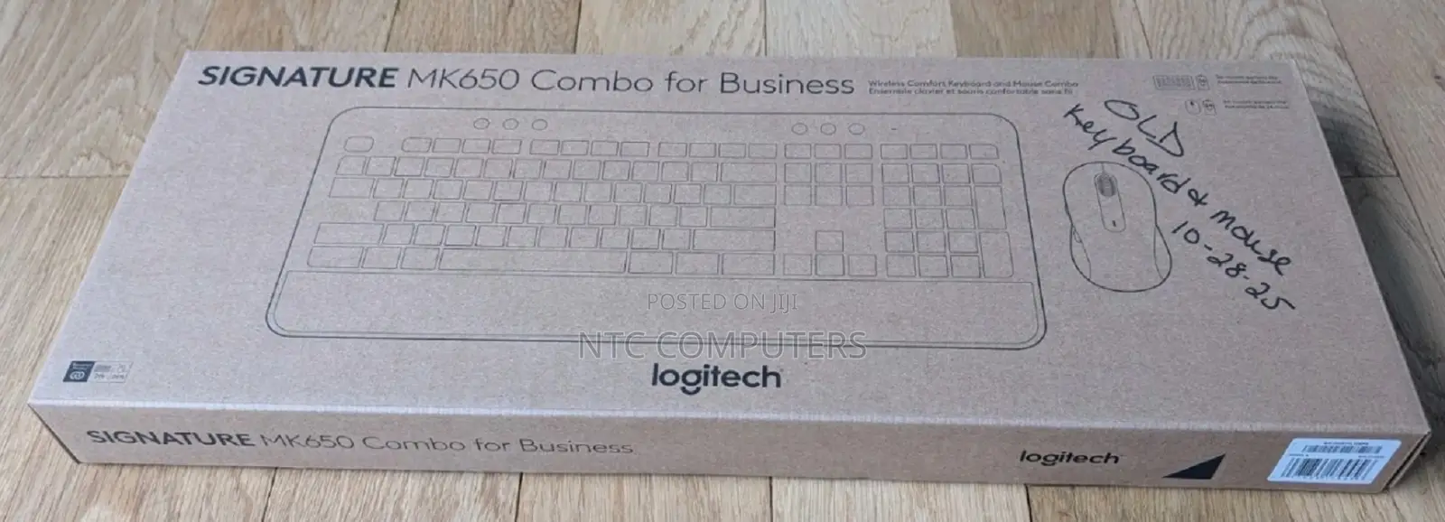 Logitech Signature MK650 Combo Wireless Mouse and Keyboard Business