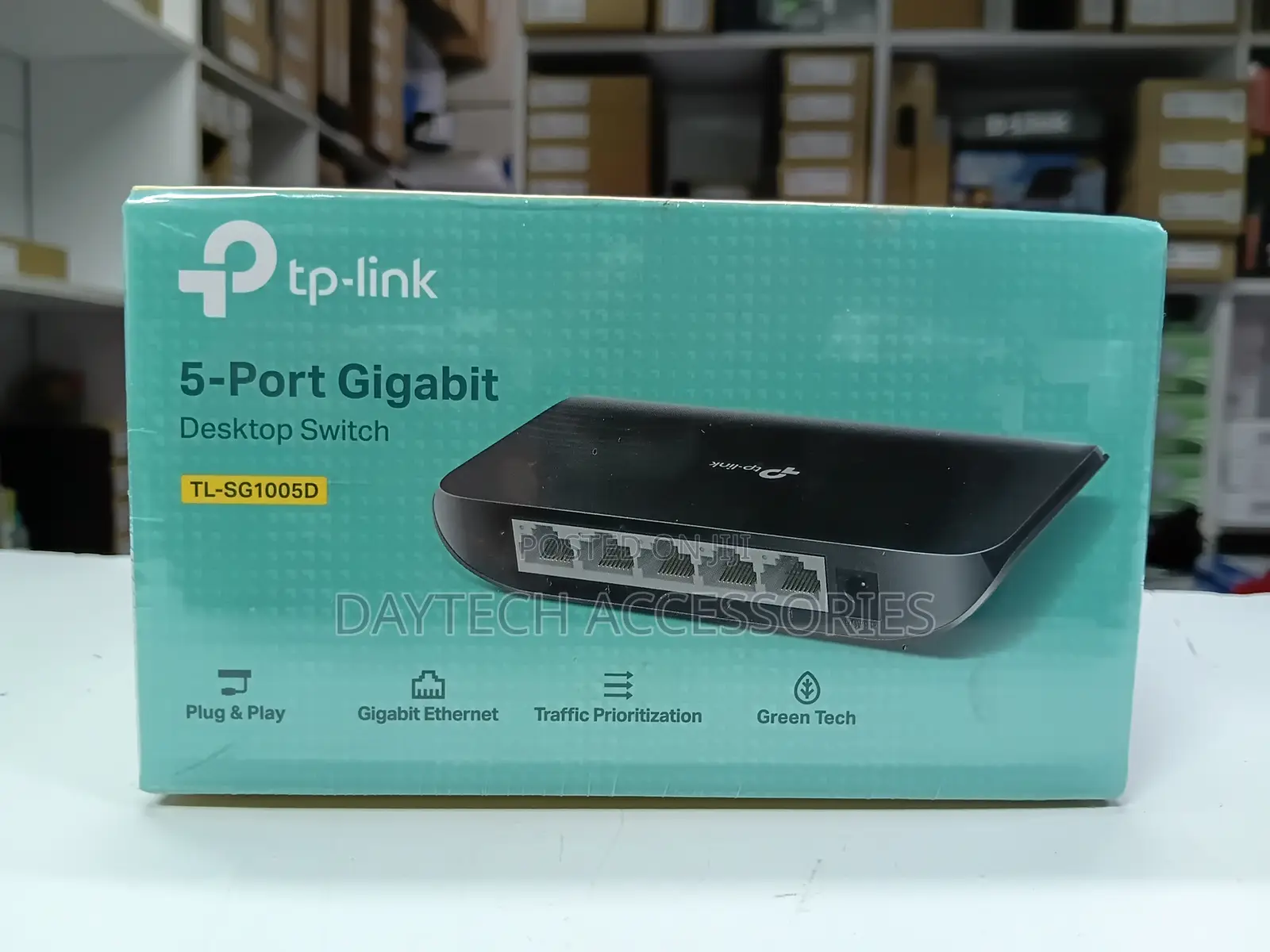 Tplink 5-Port Gigabit Desktop Switch TL-SG1005D