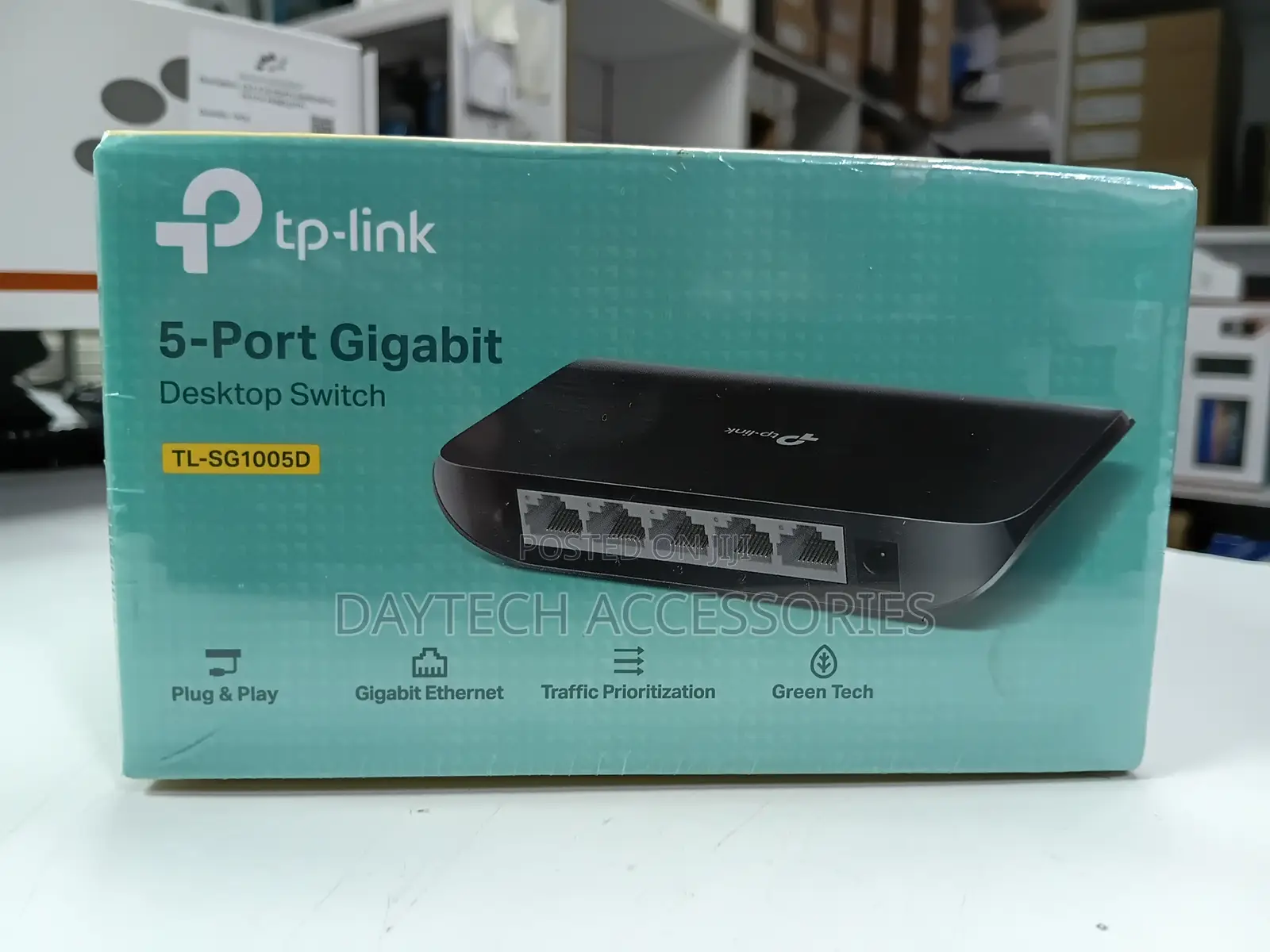 Tplink 5-Port Gigabit Desktop Switch TL-SG1005D
