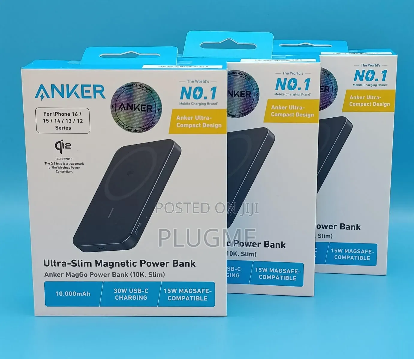 Anker MagGo 10000 mAh Wireless Mag Safe Powerbank