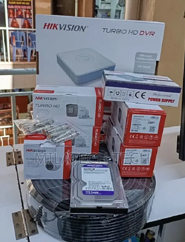 Hikvision 8 Channel CCTV Kit | 8 Cameras Complete Security System