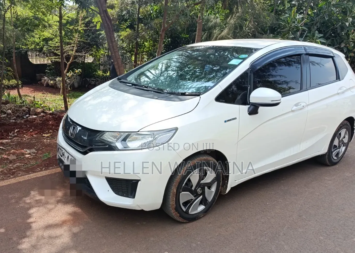 Honda Fit 2015 White