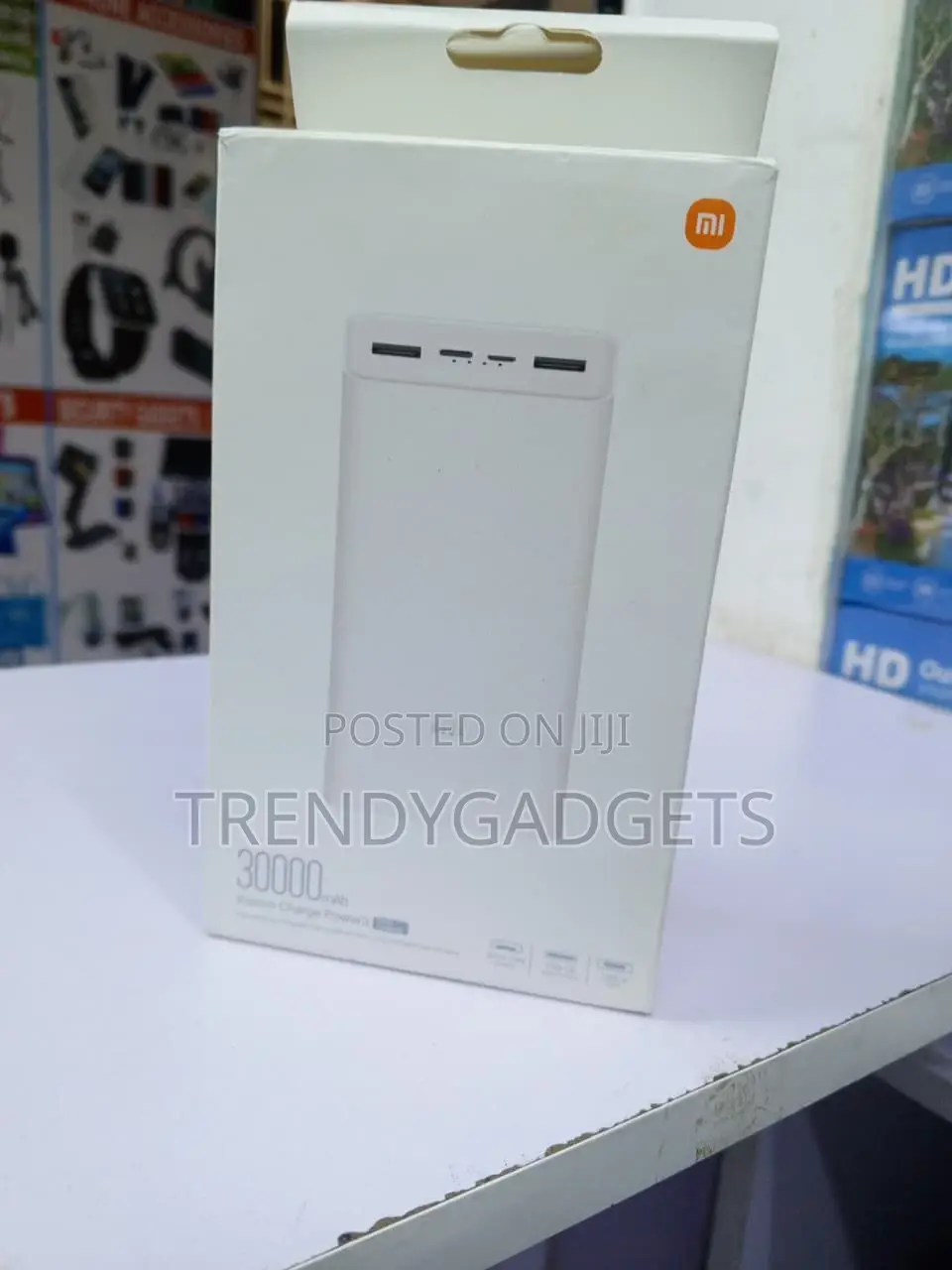 Mi 30,000mAh Power Bank Fast Charge USB Portable Charger