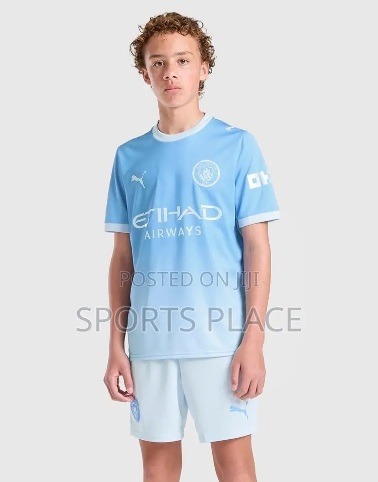 Manchester City Kids Home 26/27 Jersey