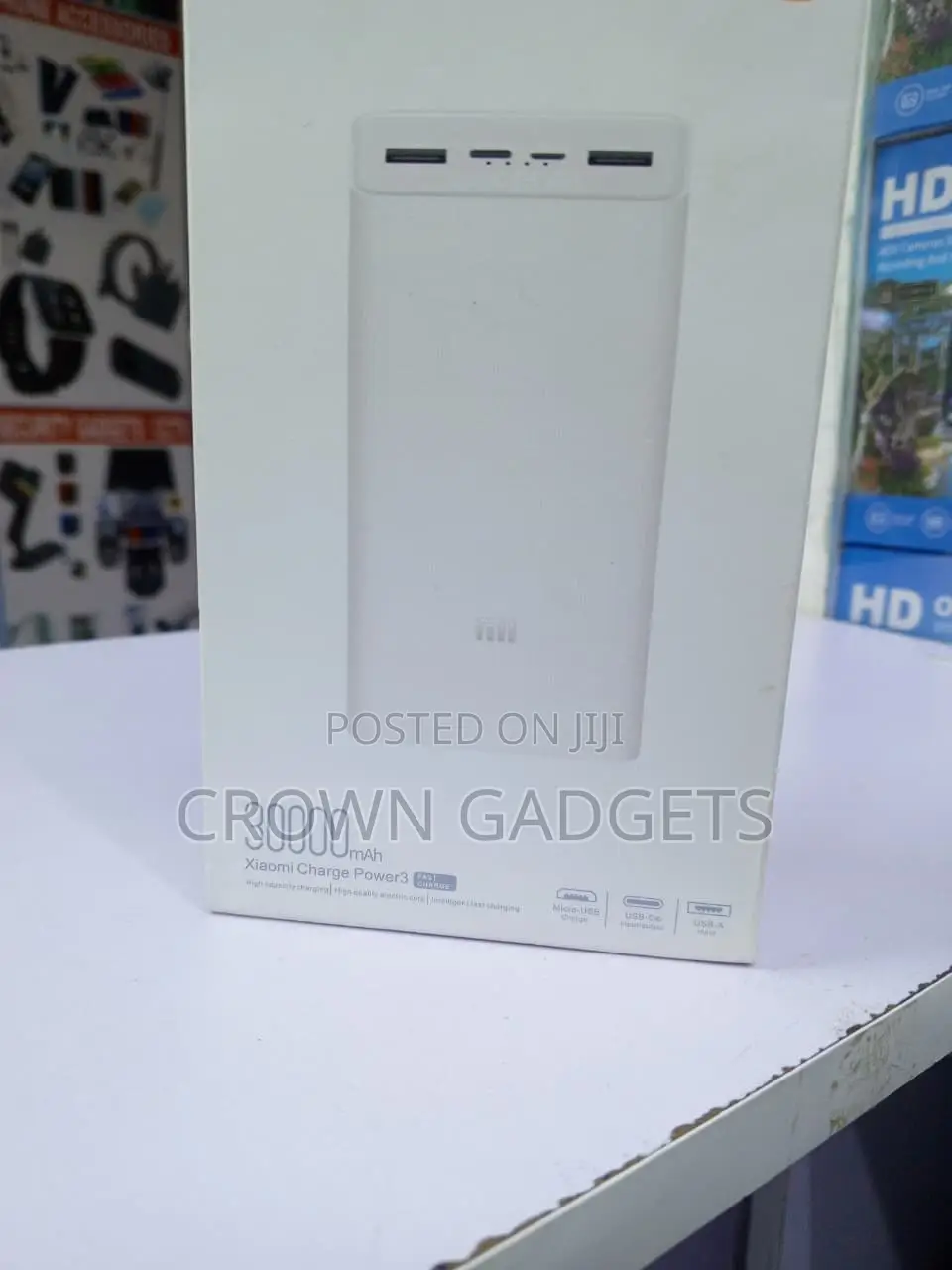 Mi 30,000mAh Portable Charger for Android and iPhone