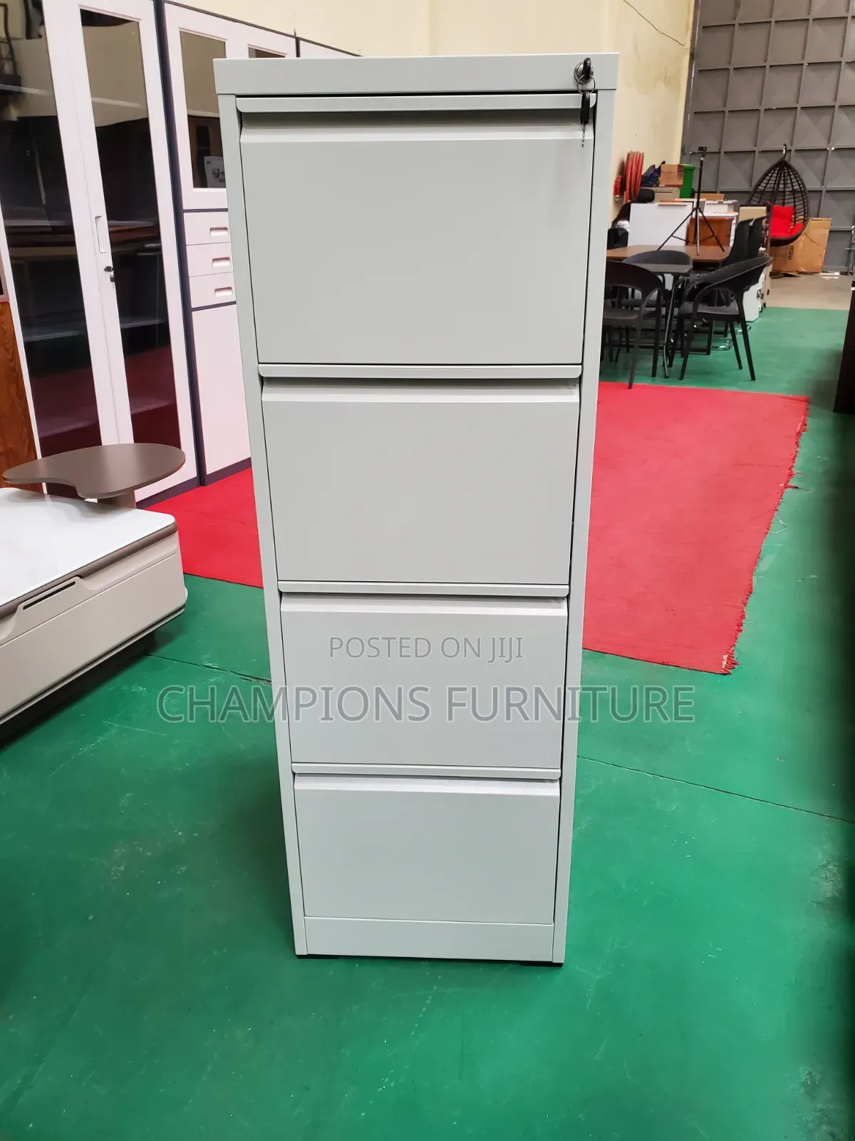 Steel 4 Drwaer Heavy Duty Vertical Filing Cabinet