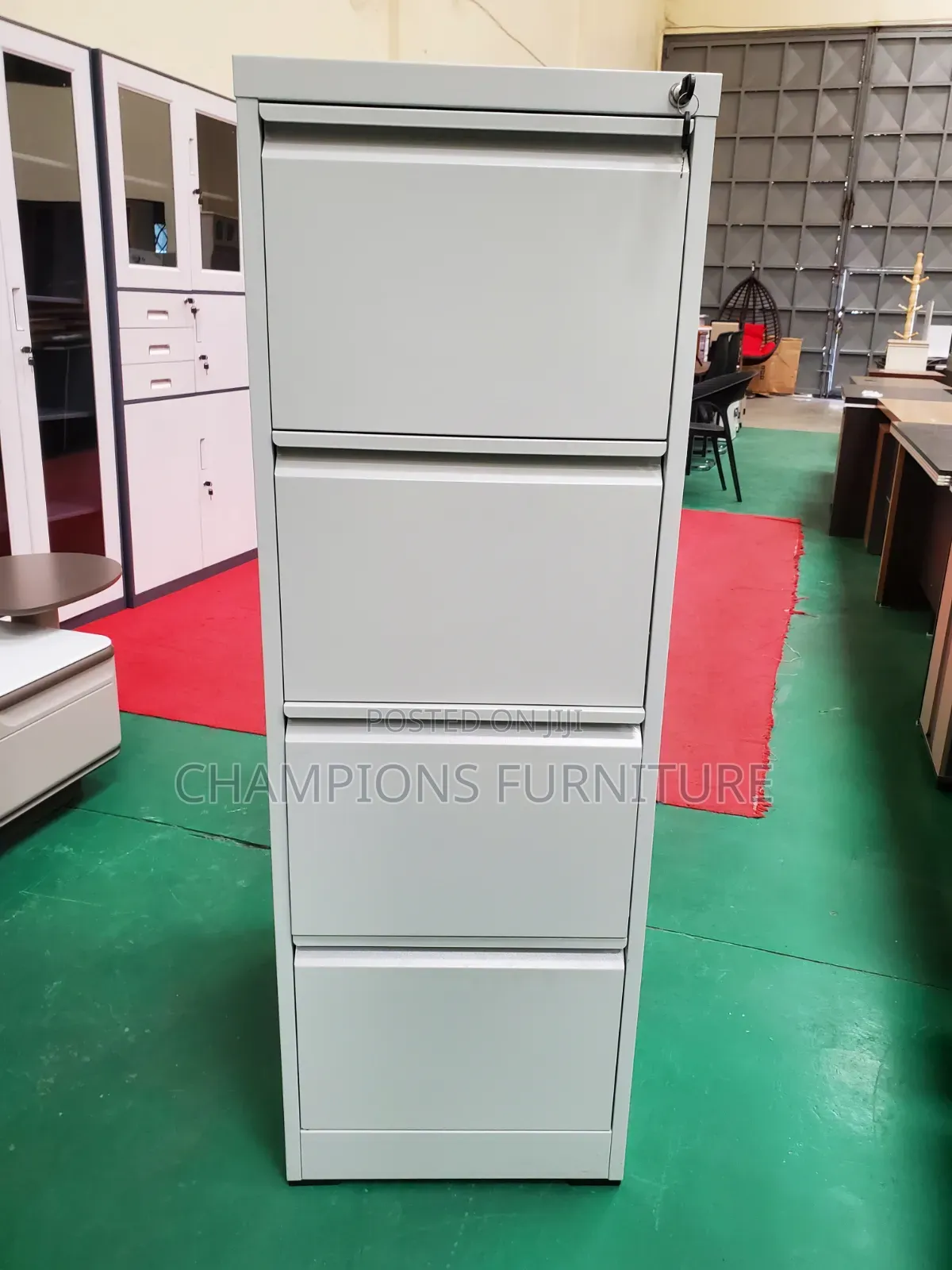 Steel 4 Drwaer Heavy Duty Vertical Filing Cabinet