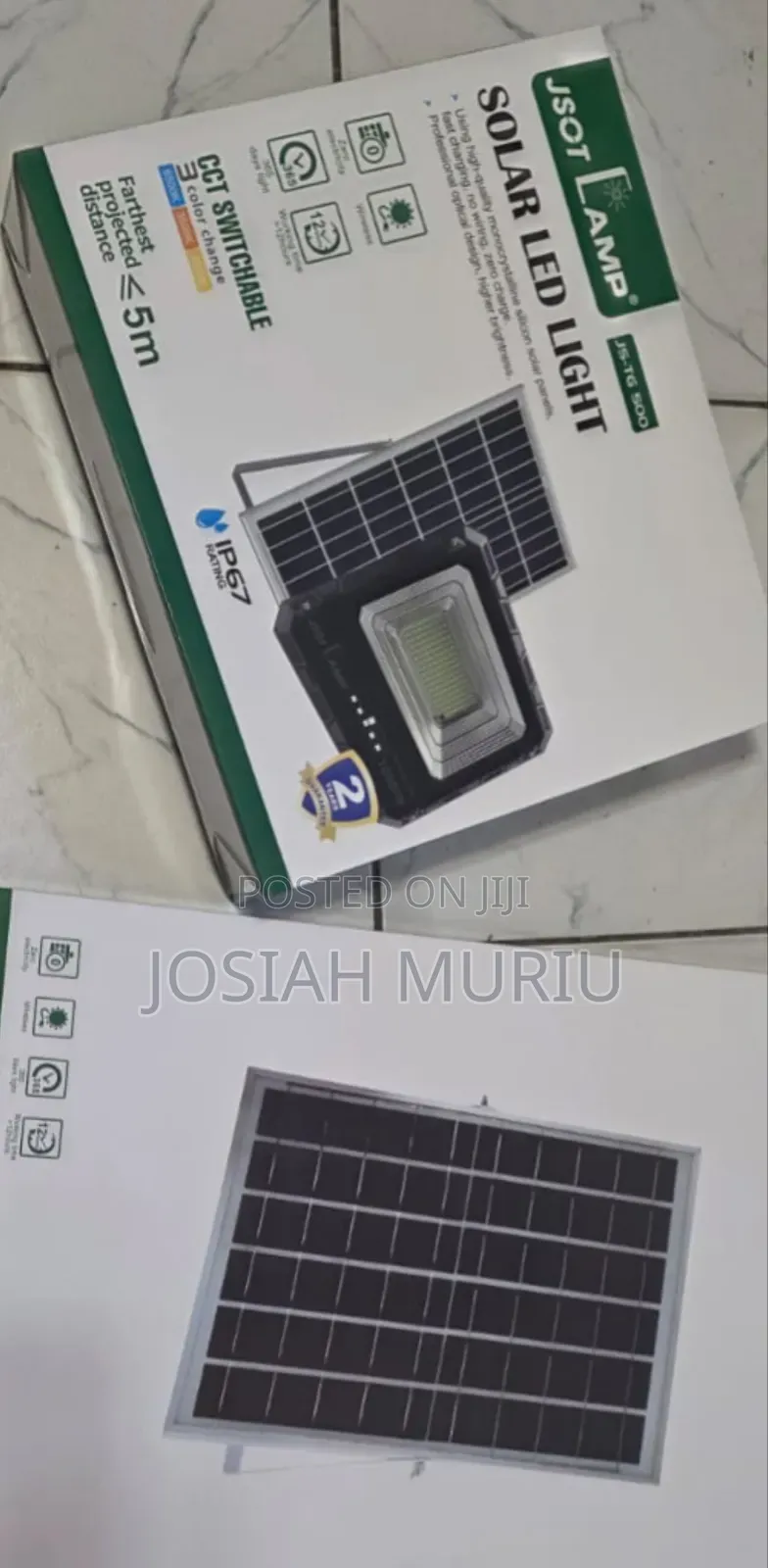 TG500 Ultra Bright Solar Floodlight