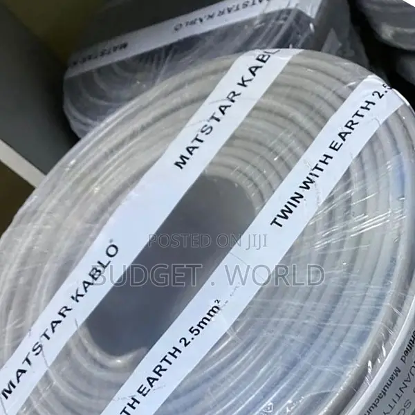 90 Metres 2.5mm 3 Core Twin Earth Electrical Cable – PVC Insulated