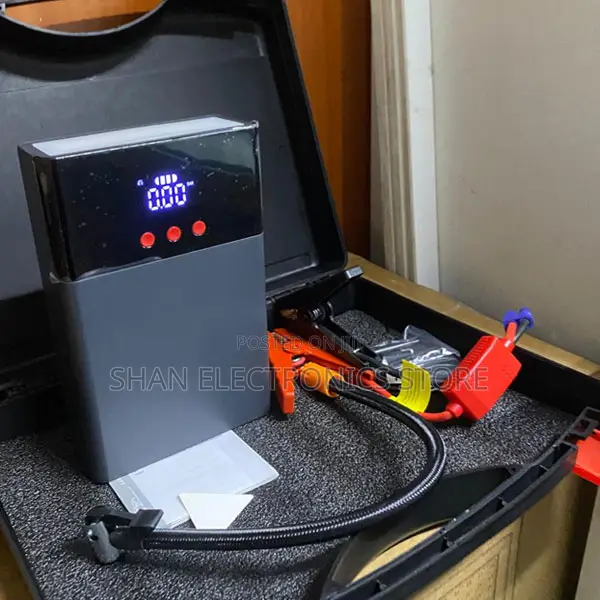 99,800mAh Capacity Car Jump Starter – Battery Booster Tire Inflator