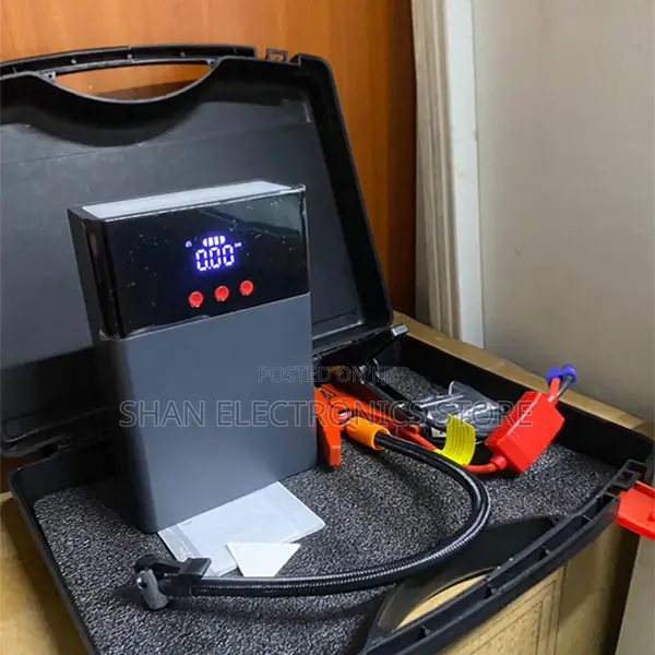 Air Compressor Power Bank12V Car Jump Starter With Air Compressor