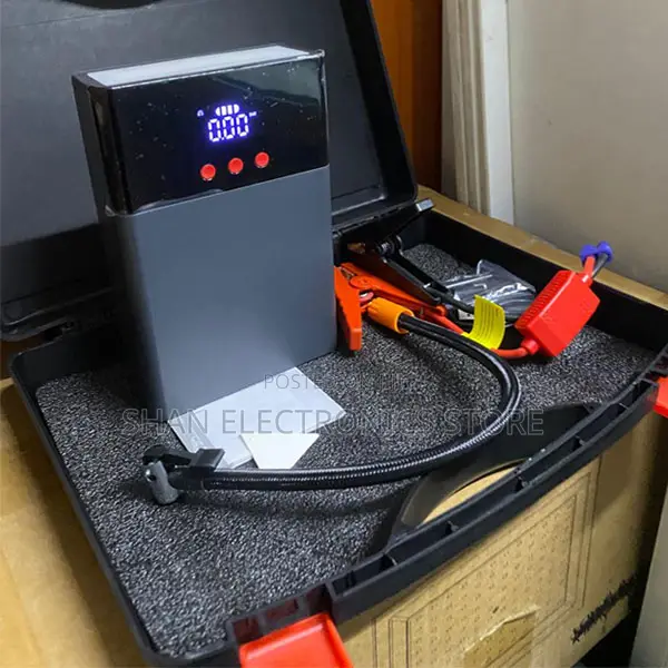 Air Compressor Power Bank12V Car Jump Starter With Air Compressor