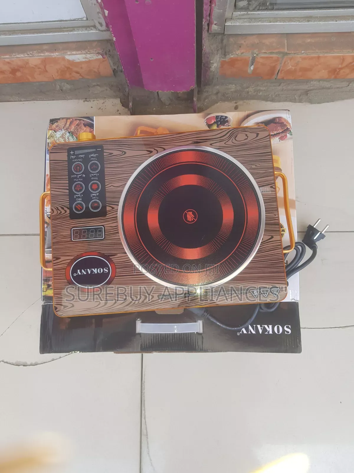 Sokany Single Plate Induction Cooker