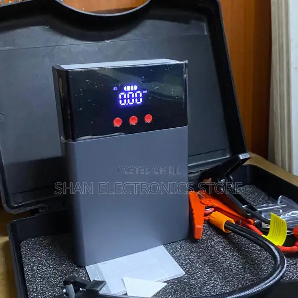 Q7 Jumpstarter + Tyre Inflator 80000mah With Tyre Inflator