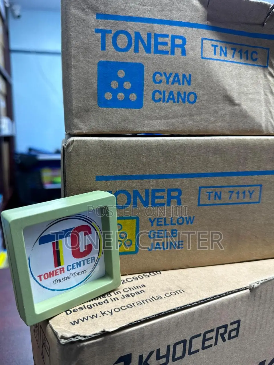 Konica Minolta TN-711 Cyan Toner – Vibrant High-Performance