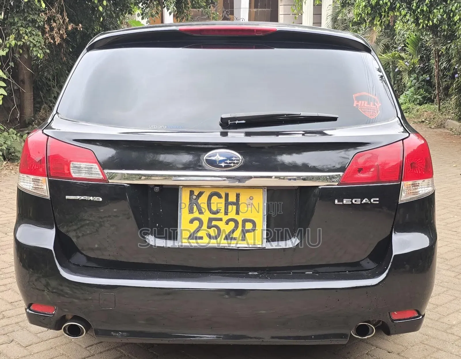 Subaru Legacy 2011 Matt Black