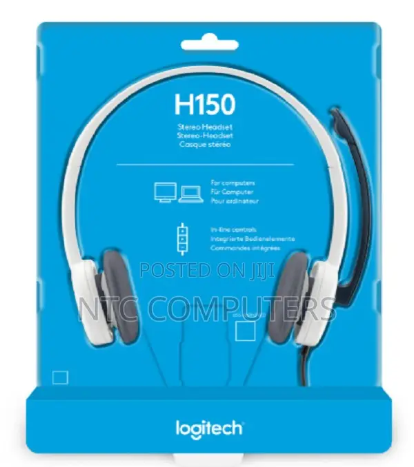 Logitech H150 Stereo Headset With Noise-Cancelling Mic