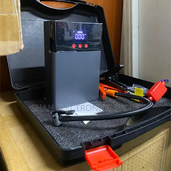 Roadside Emergency Jump Starter Q7 80000mAh and Tyre Inflator