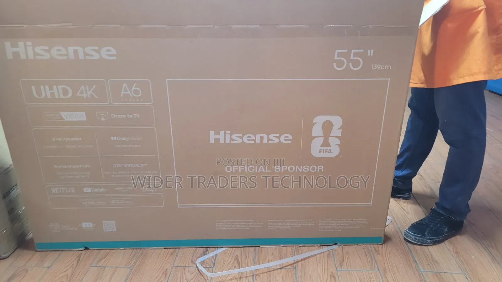 Hisense 55" A6 Series UHD Smart TV