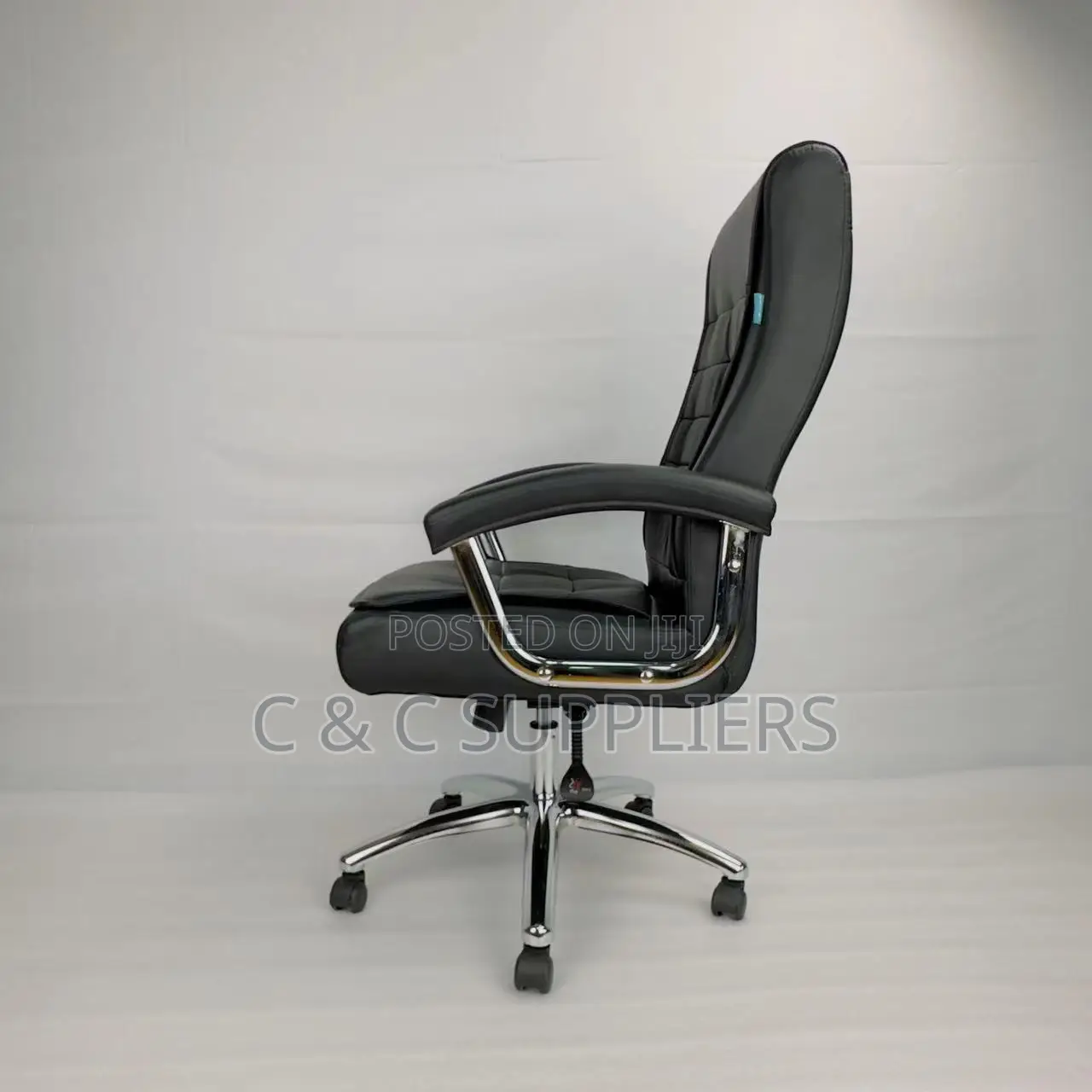 Executive PU Leather Black Computer Chair.