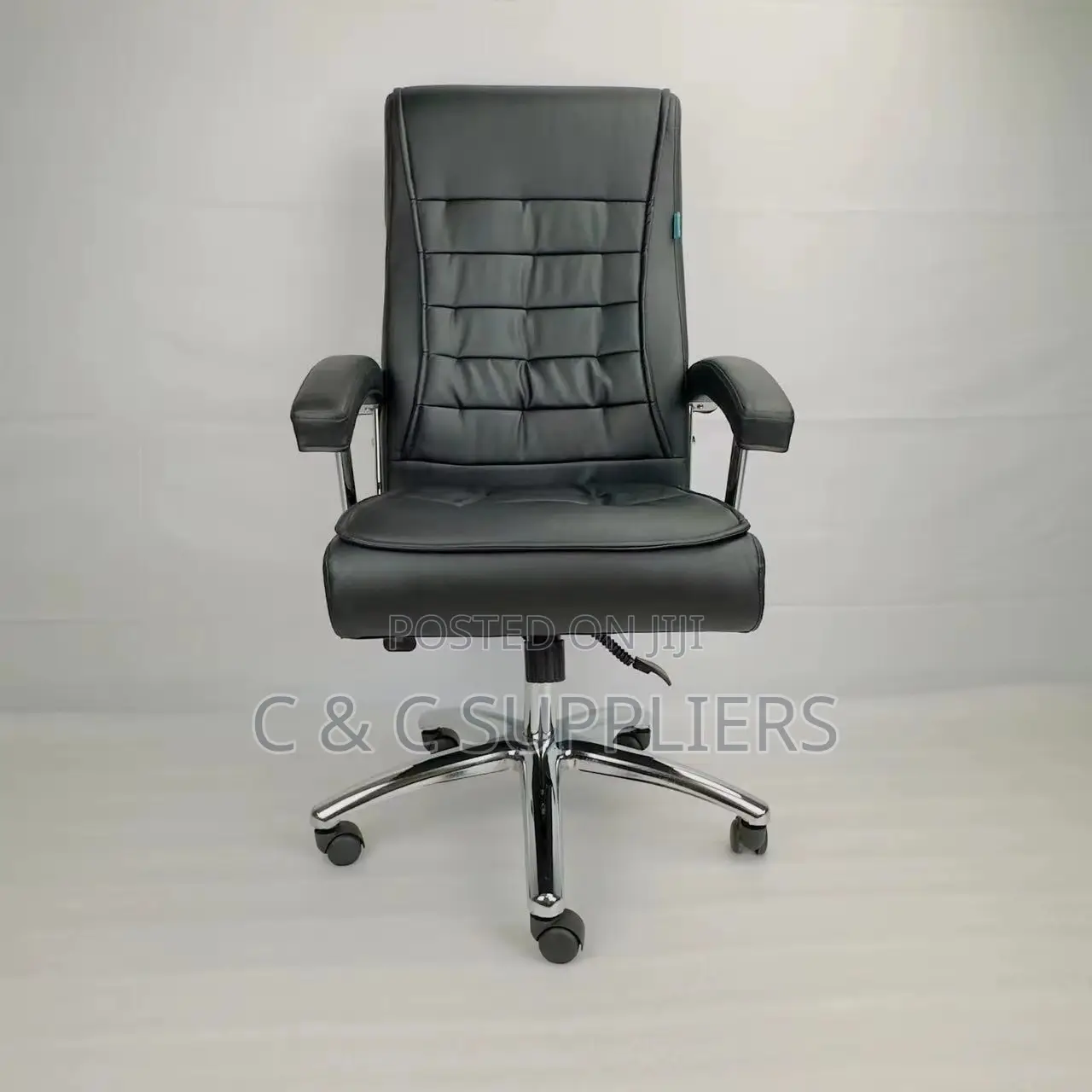 Executive PU Leather Black Computer Chair.