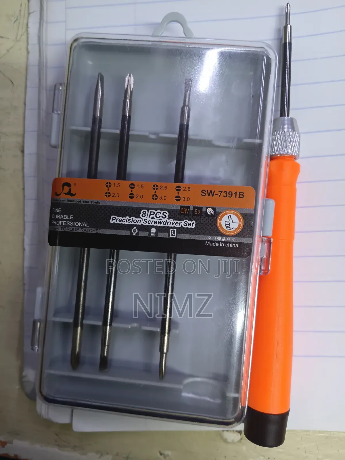 8pcs Precision Screw Driver Set