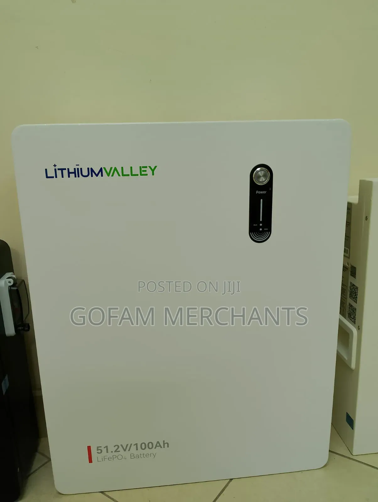 51.2V 100Ah Lithium Valley LV-BAT-W LiFePO4 Wall Mounted Battery