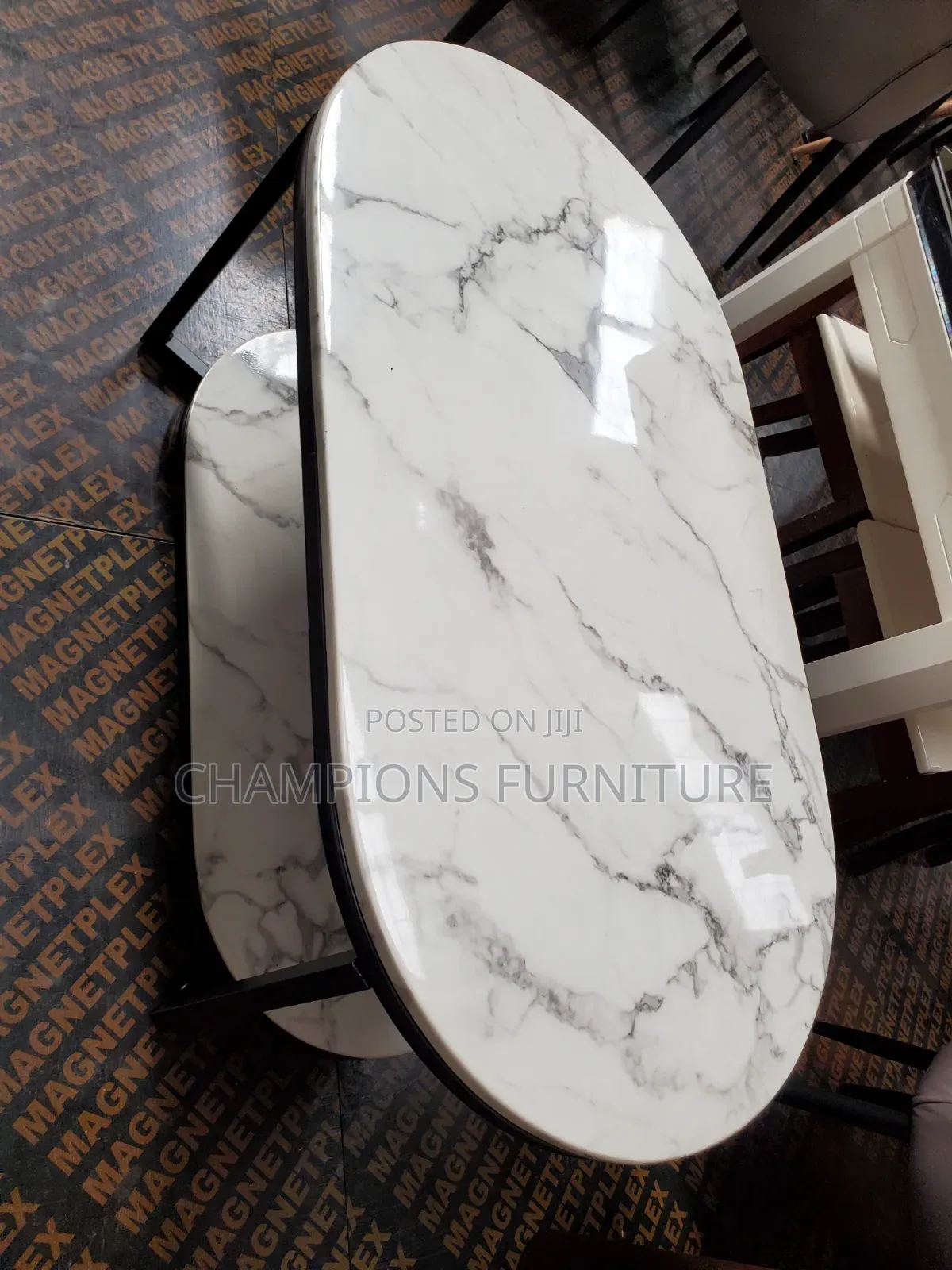 Oval Marble Coffee Table