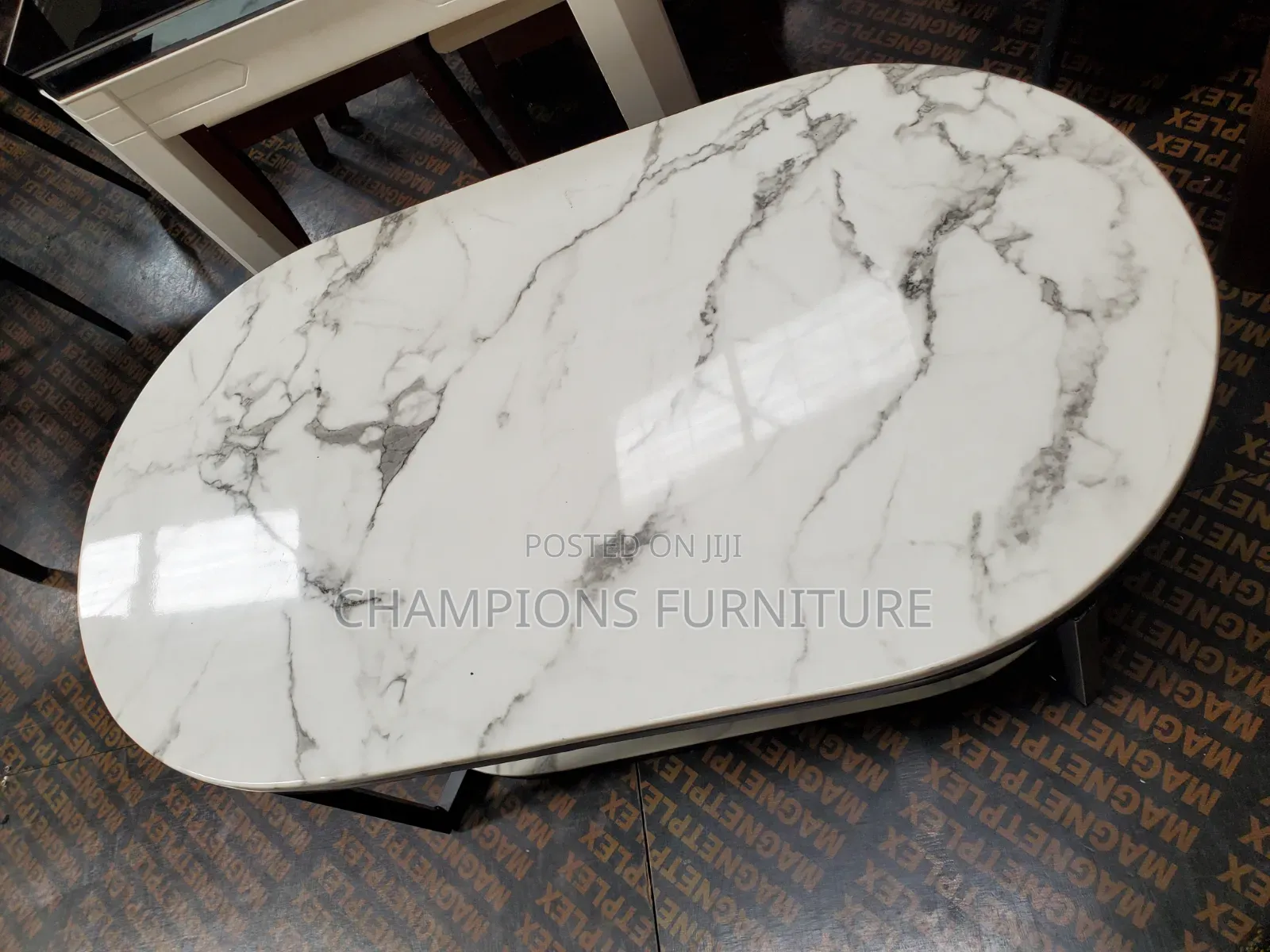 Oval Marble Coffee Table