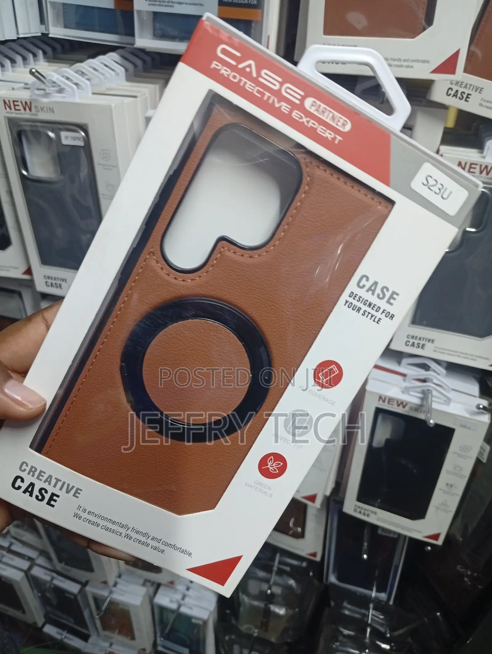 Packaged in a White Box Labeled for the Samsung Galaxy S23 Ultra.