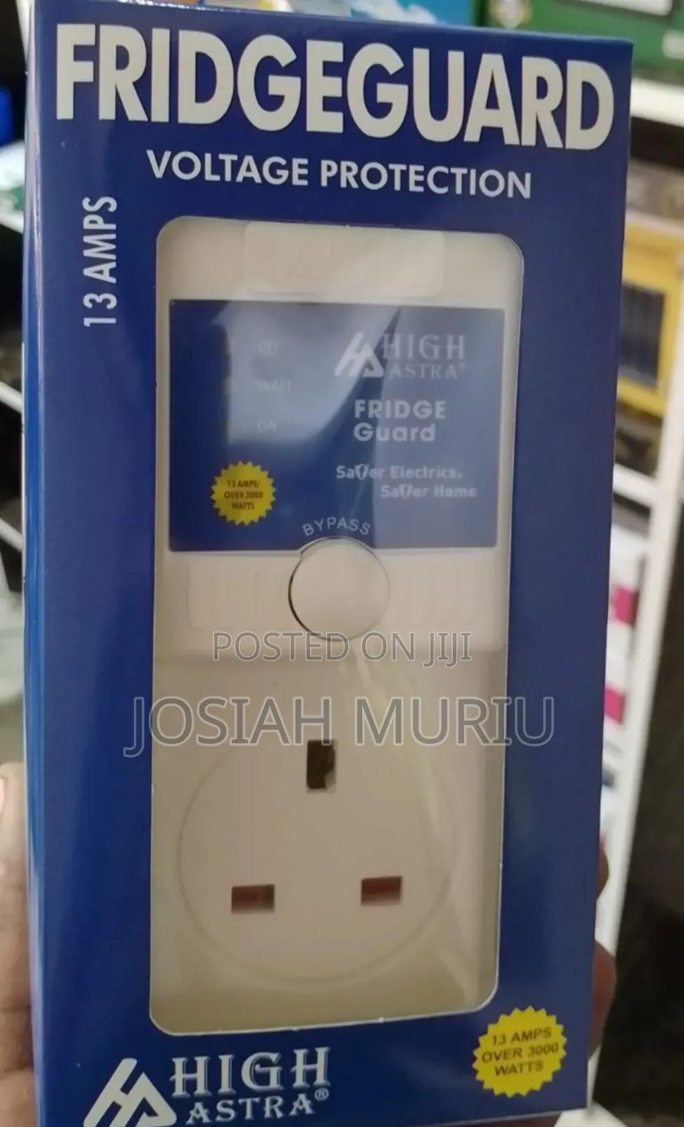 High Astra 13amp Refrigerator Voltage Protector