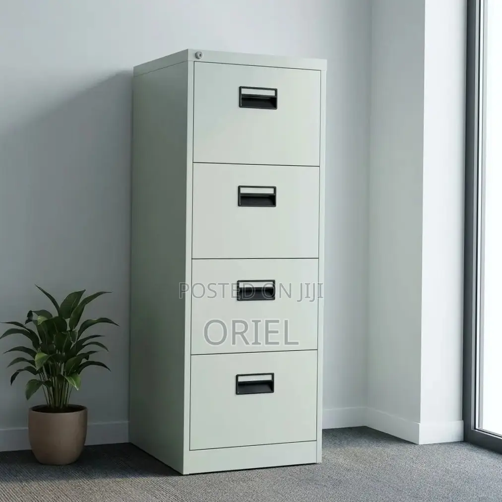 Office Cabinet : Vertical 4-Drawer Cabinet