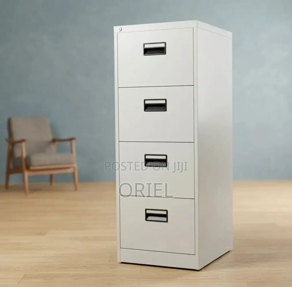Office Cabinet : Vertical 4-Drawer Cabinet