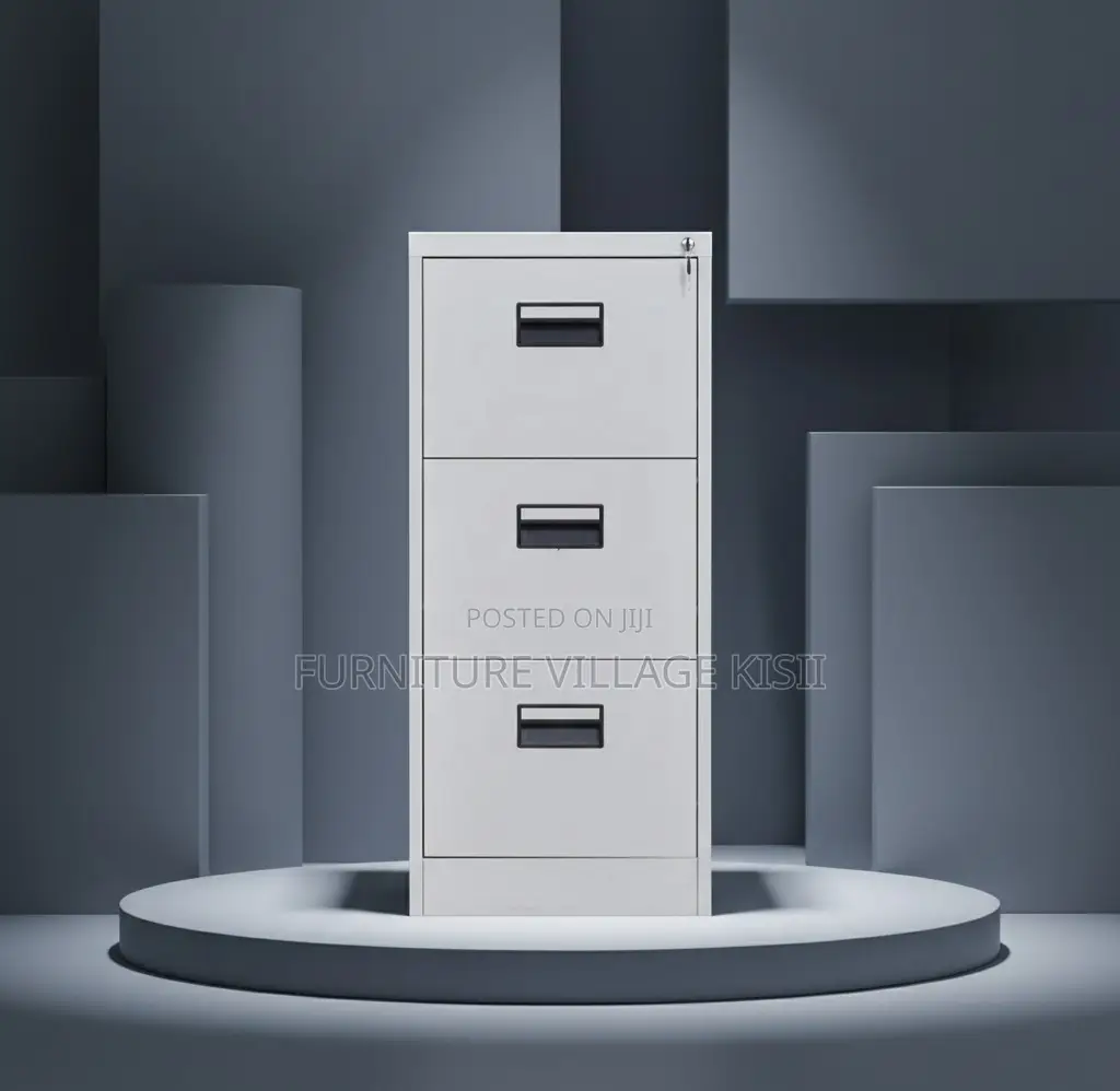 Office Cabinet: 3-Drawer File Cabinet