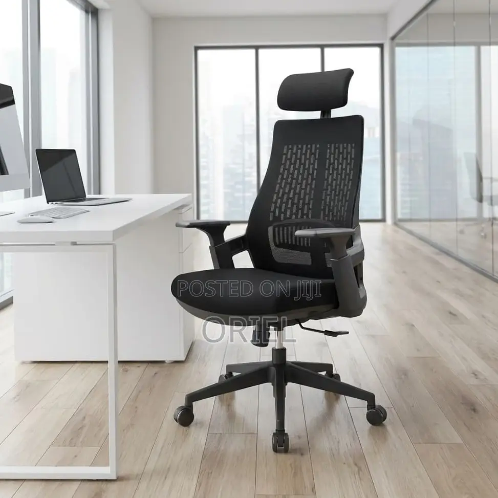 Office Chair : Orthopedic High-Back Staff Chair