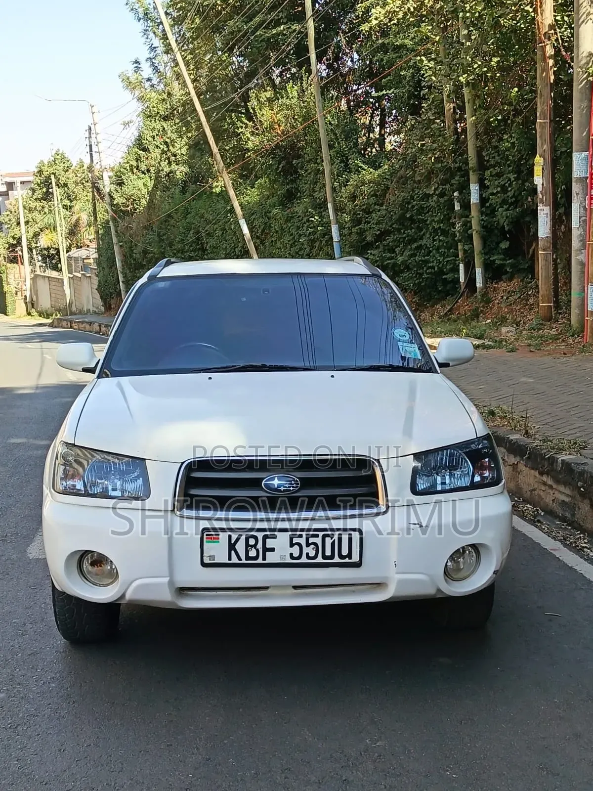 Subaru Forester 2003 White