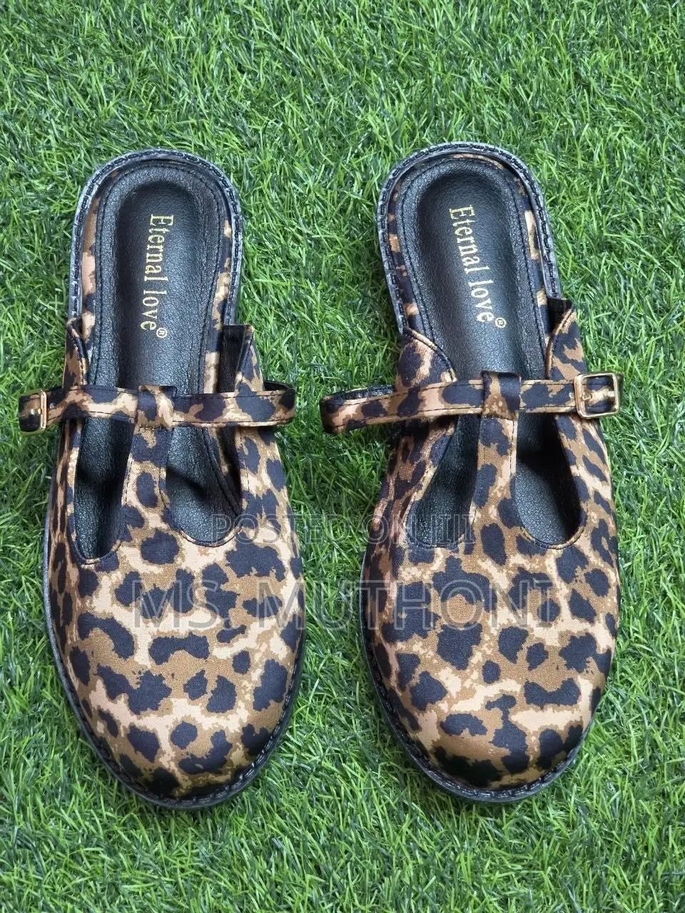 the "Eternal Love" T-Strap Mules Size 37-42