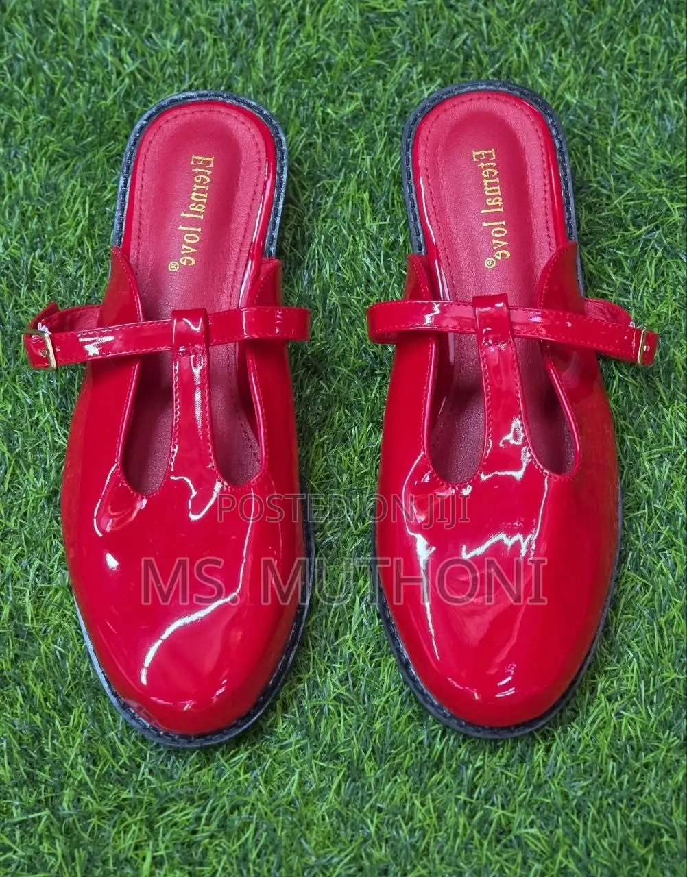 the "Eternal Love" T-Strap Mules Size 37-42