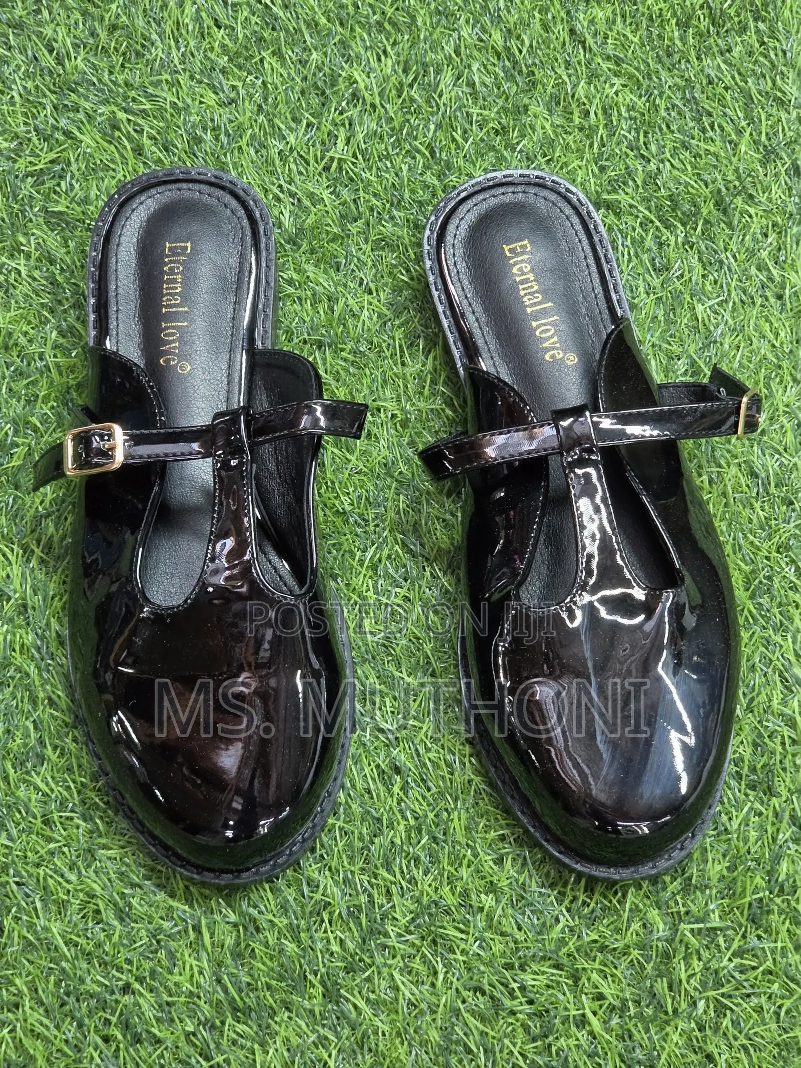 the "Eternal Love" T-Strap Mules Size 37-42
