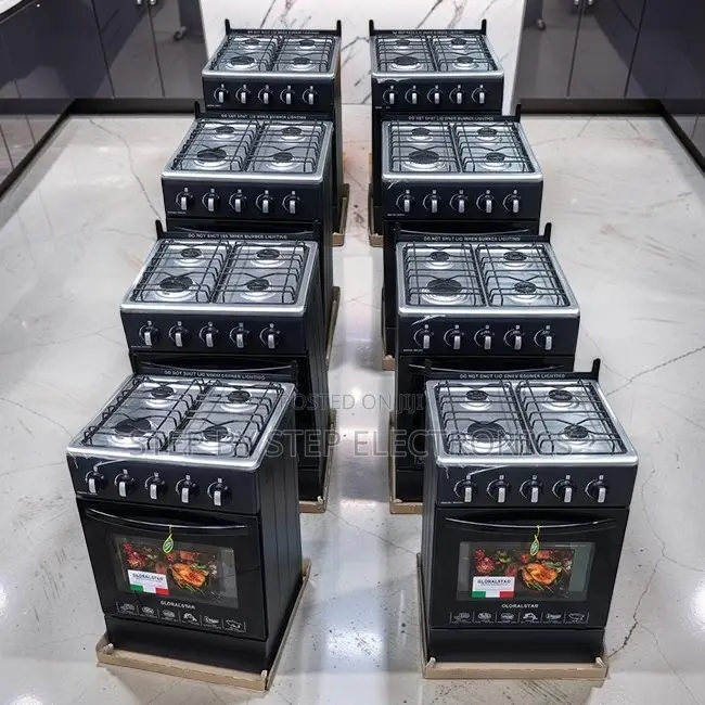 Direct Factory Prices 4 Gas Full Gas Burners Free Standing Cookers