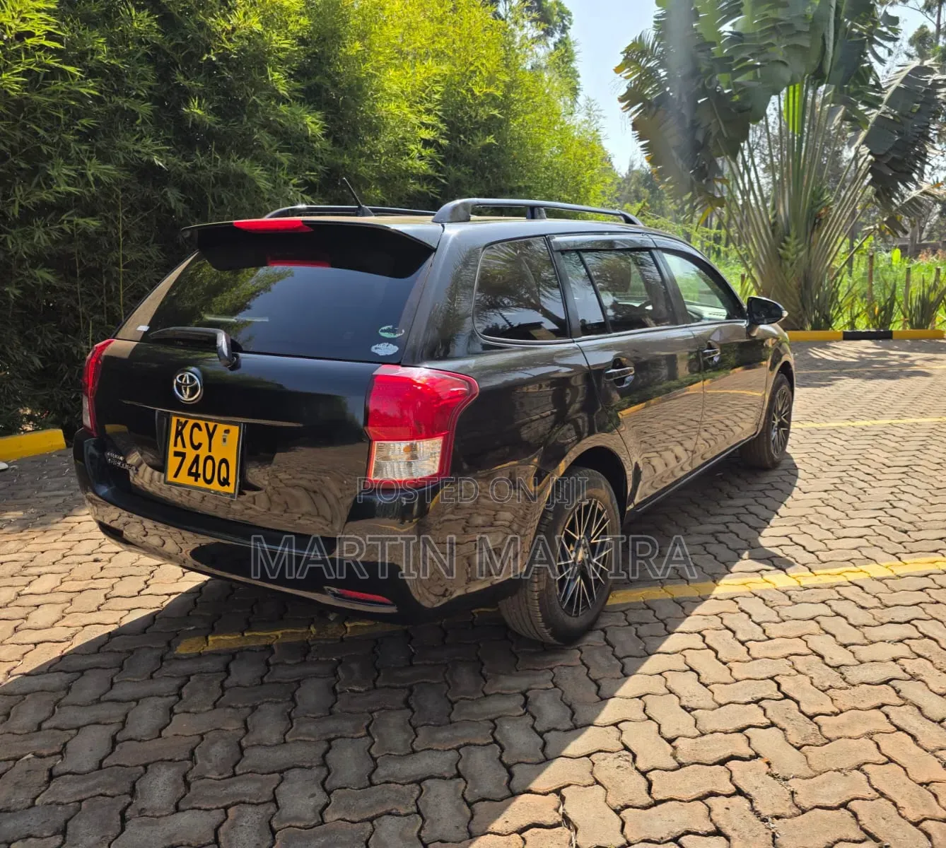 Toyota Corolla Fielder 2014 Black