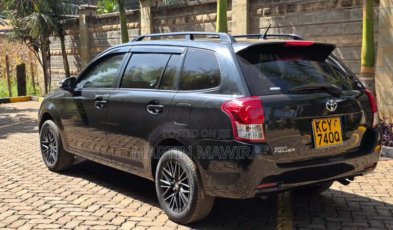 Toyota Corolla Fielder 2014 Black
