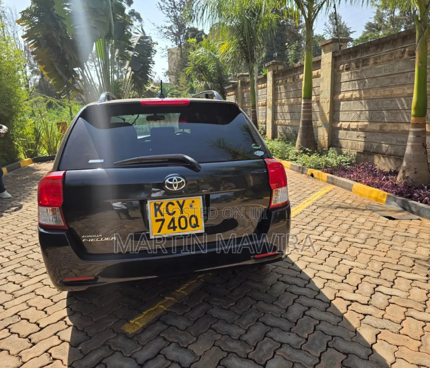 Toyota Corolla Fielder 2014 Black