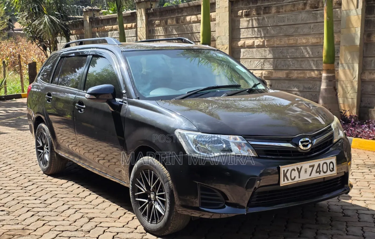 Toyota Corolla Fielder 2014 Black