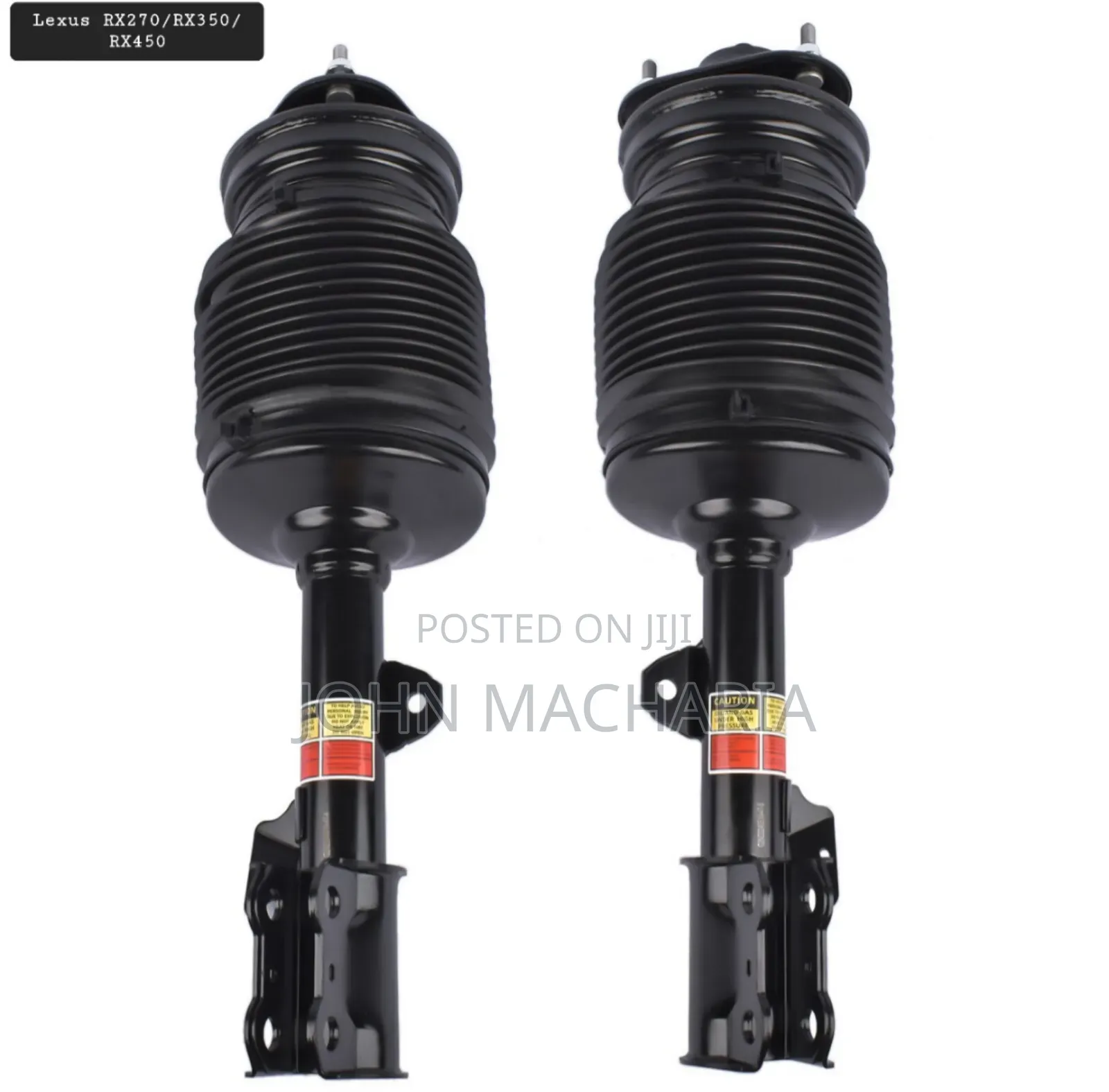 Front Air Suspension Shocks for Lexus RX270, RX350 and RX450